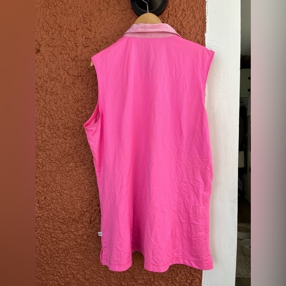 Lady Hagen Lightweight Pink Golf Tank Top- Size Large - Picture 6 of 6